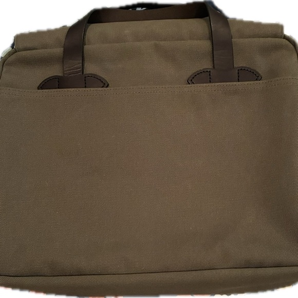 Filson rugged twill original briefcase New Made in USA - Picture 3 of 8